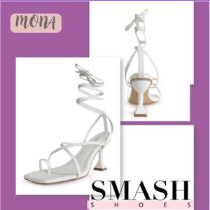 Smash Mona Lace-Up Heeled Sandals – Size 12 – Very Good Condition